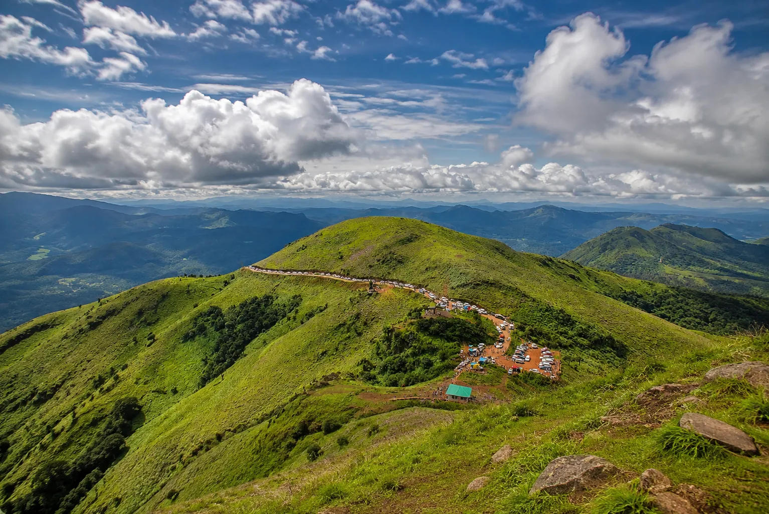 Mullayanagiri Peak - highest peak in Karnataka with sunrise view