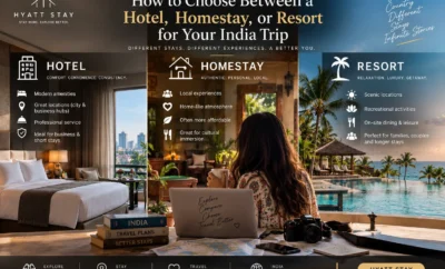 How to Choose Between a Hotel, Homestay, or Resort for Your India Trip