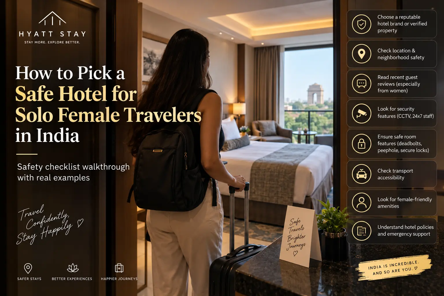 How to Pick a Safe Hotel for Solo Female Travelers in India - safety tips guide
