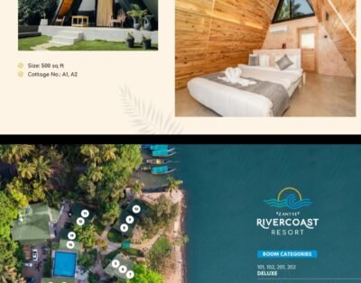 REVIR COAST WOODEN COTTAGE BEACH RESORT