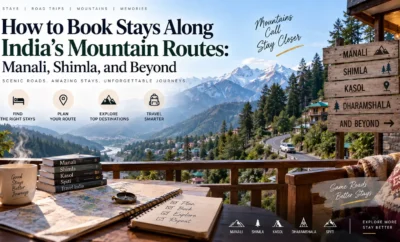 How to Book Stays Along India’s Mountain Routes: Manali, Shimla, and Beyond