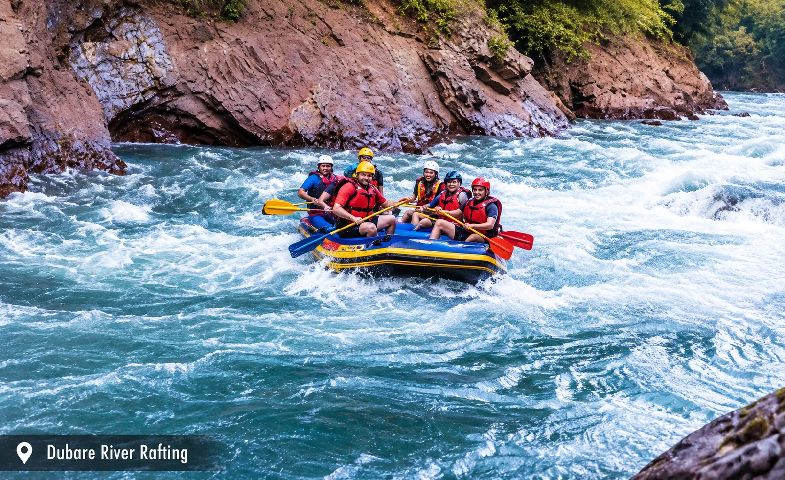 Dubare River Rafting